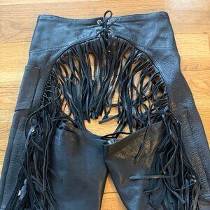 Genuine Leather Chaps | Classic Western Style | Great Condition